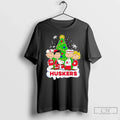 Classic Peanuts Nebraska Cornhuskers Under Christmas Tree T Shirts