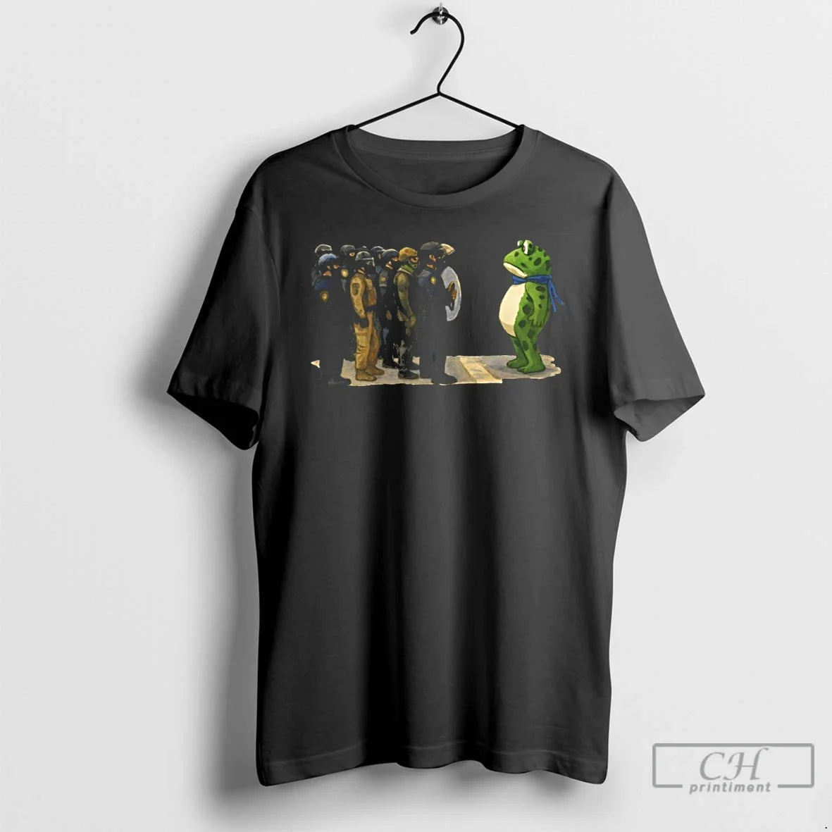 Classic Portland Freedom Frog Anti Ice Anti Trump Pro Immigration Portland Frog T Shirts