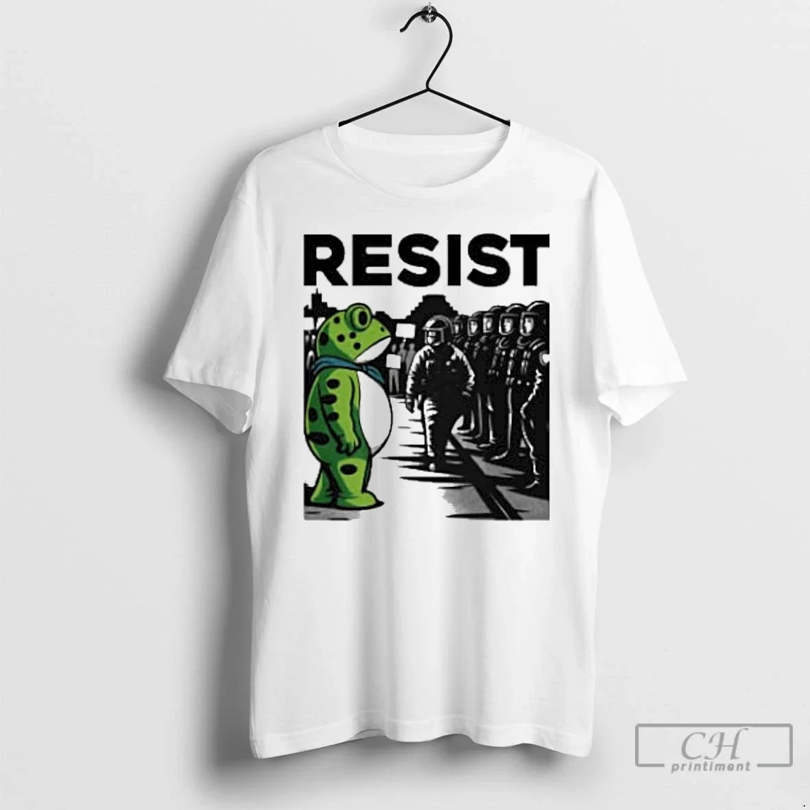 Classic Portland Frog Freedom Frog Resist Rage Against The Machine T Shirts