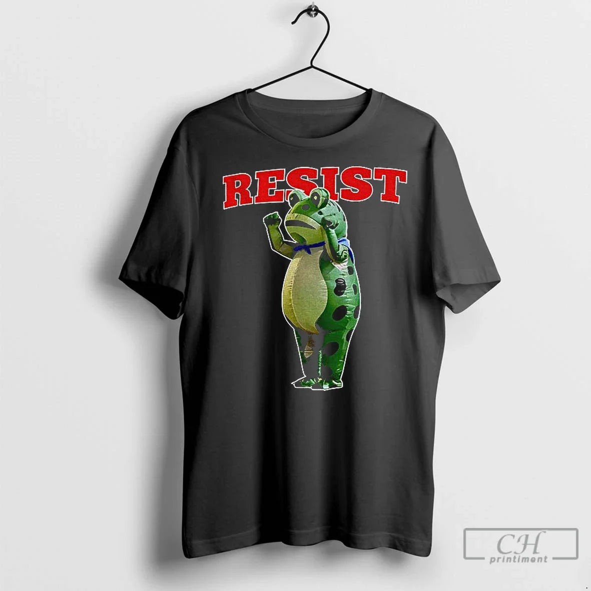 Classic Portland Frog Protest Resist Abolish Ice Political