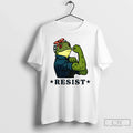 Classic Portland Frog X Rosie The Riveter Resist T Shirts