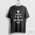 Classic Portland Frog Keep Calm And Protest On T Shirts