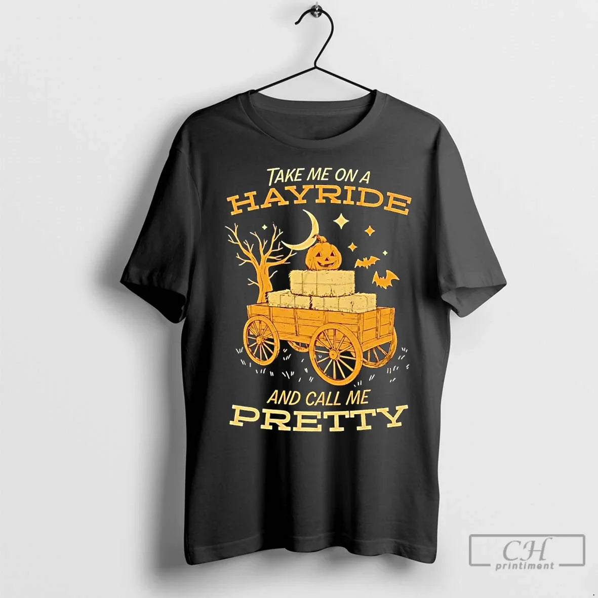 Classic Pumpkin Take Me On A Hayride And Call Me Pretty Halloween