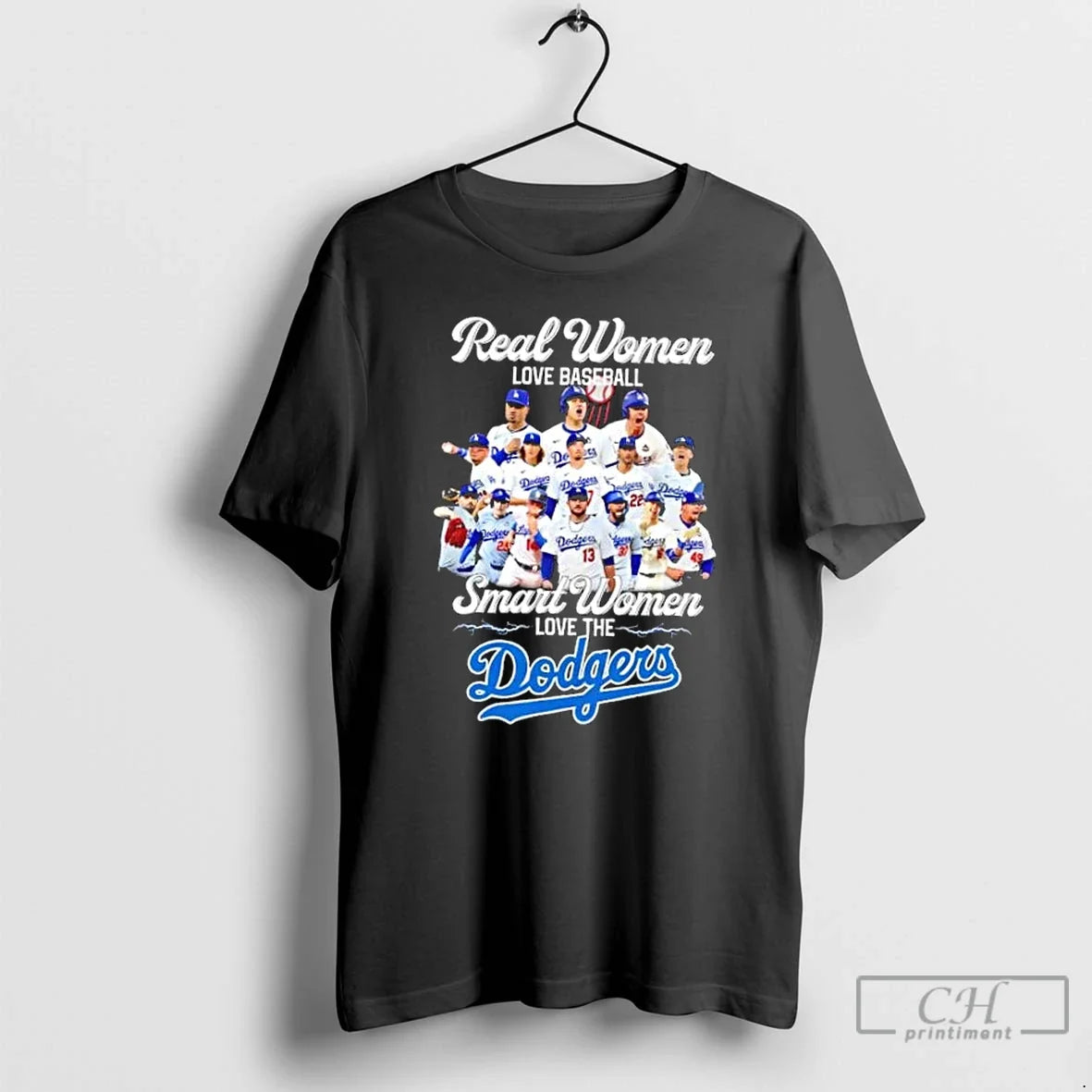 Classic Real Women Love Baseball Smart Women Love The Los Angeles Dodgers All Players