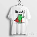 Classic Resist Frog Free Portland Freedom Feminist Equality Anti Maga Political
