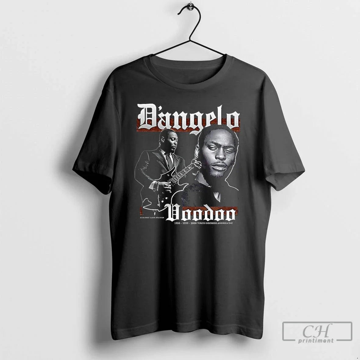 Classic Rip Dangelo Voodoo 1974 2025 Vintage T Shirts