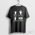 Classic Rock Beats Scissors Paper Beats Rock Scissors Beats Paper Nothing Beats Packers Green Bay