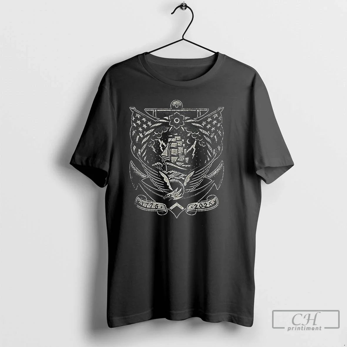 Classic Rough Seas 250th 1775 T Shirts