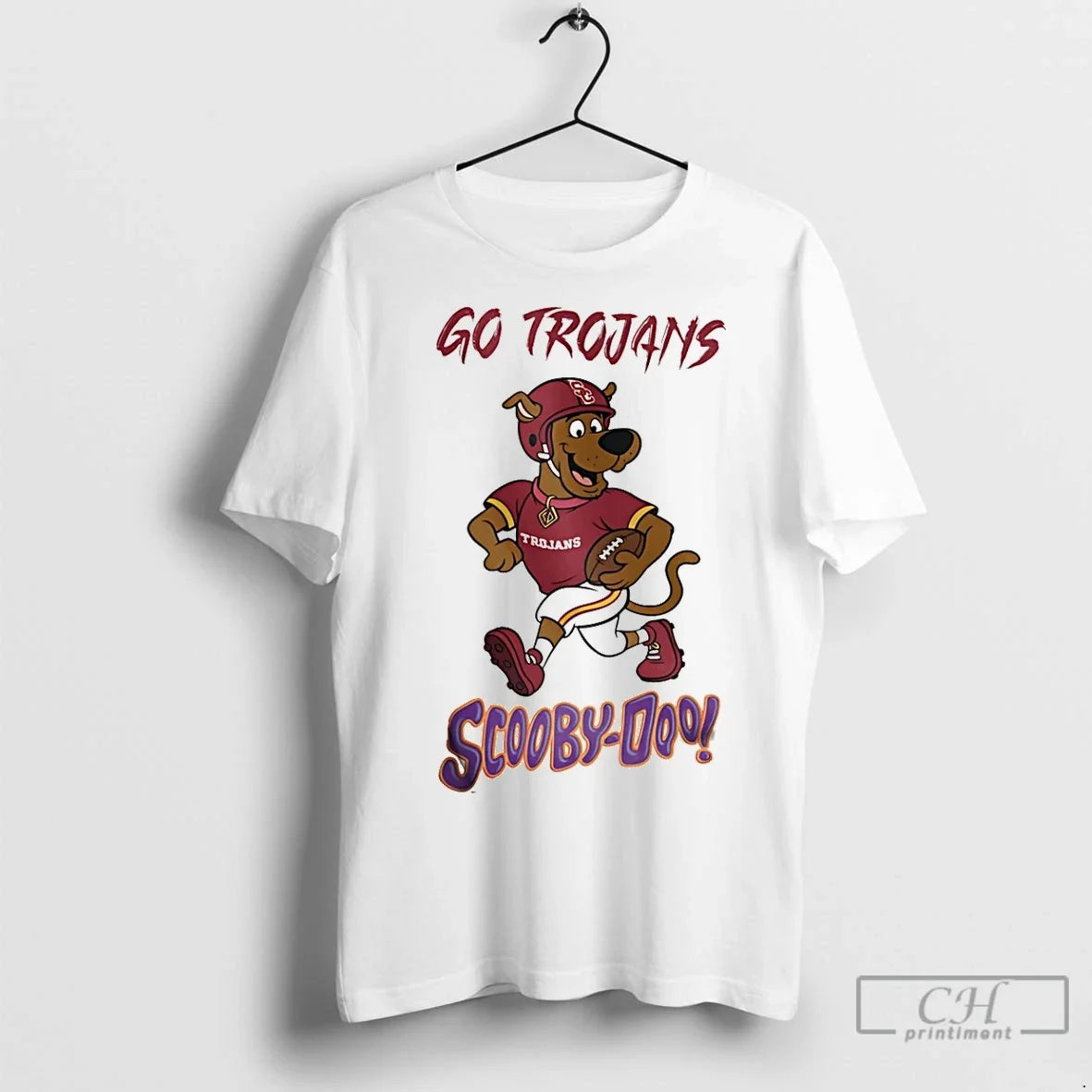 Classic Scooby Doo X Usc Trojans Go Trojans Cartoon