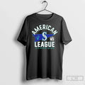 Classic Seattle Mariners Baseball 2025 Alcs Postseason Champions Flag T Shirts