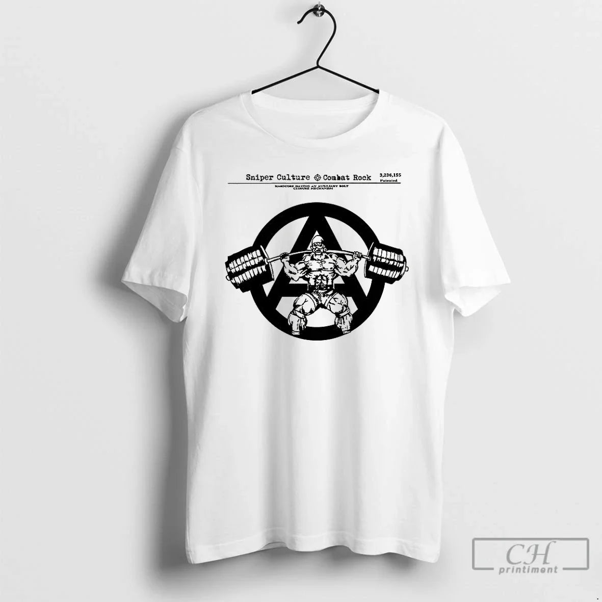 Classic Sniper Culture Combat Rock Graphic T Shirts