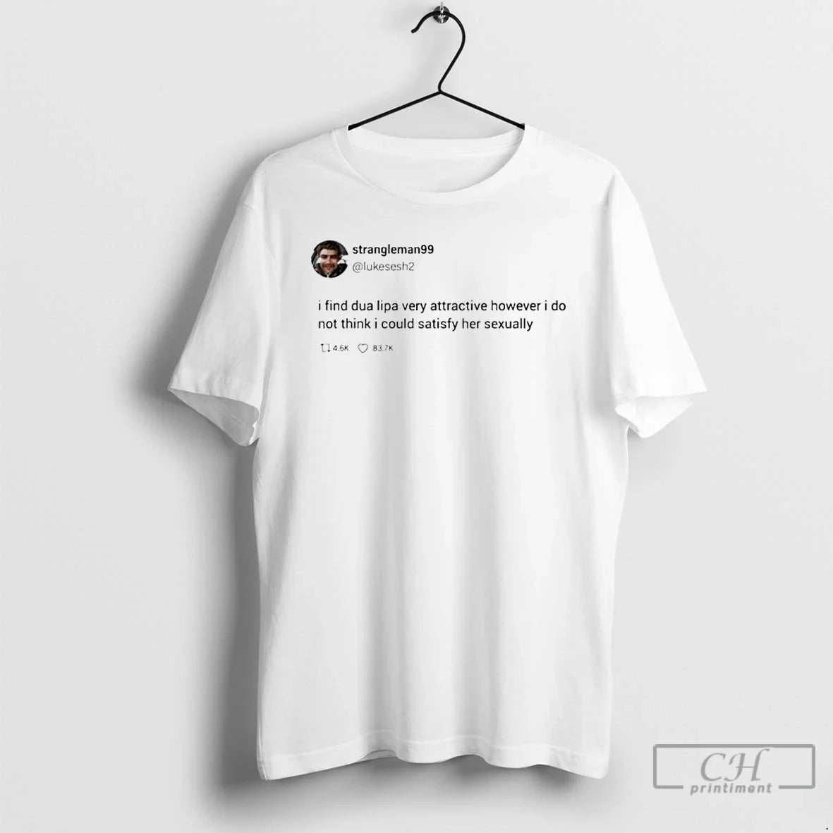 Classic Strangleman99 I Find Dua Lipa Very Attractive Tweet T Shirts