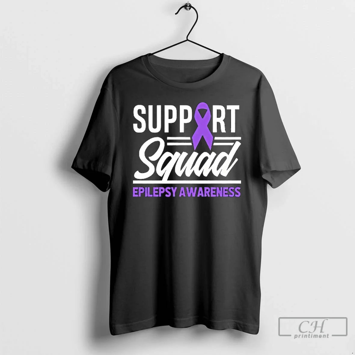 Classic Support Squad Epilepsy Awareness T Shirts