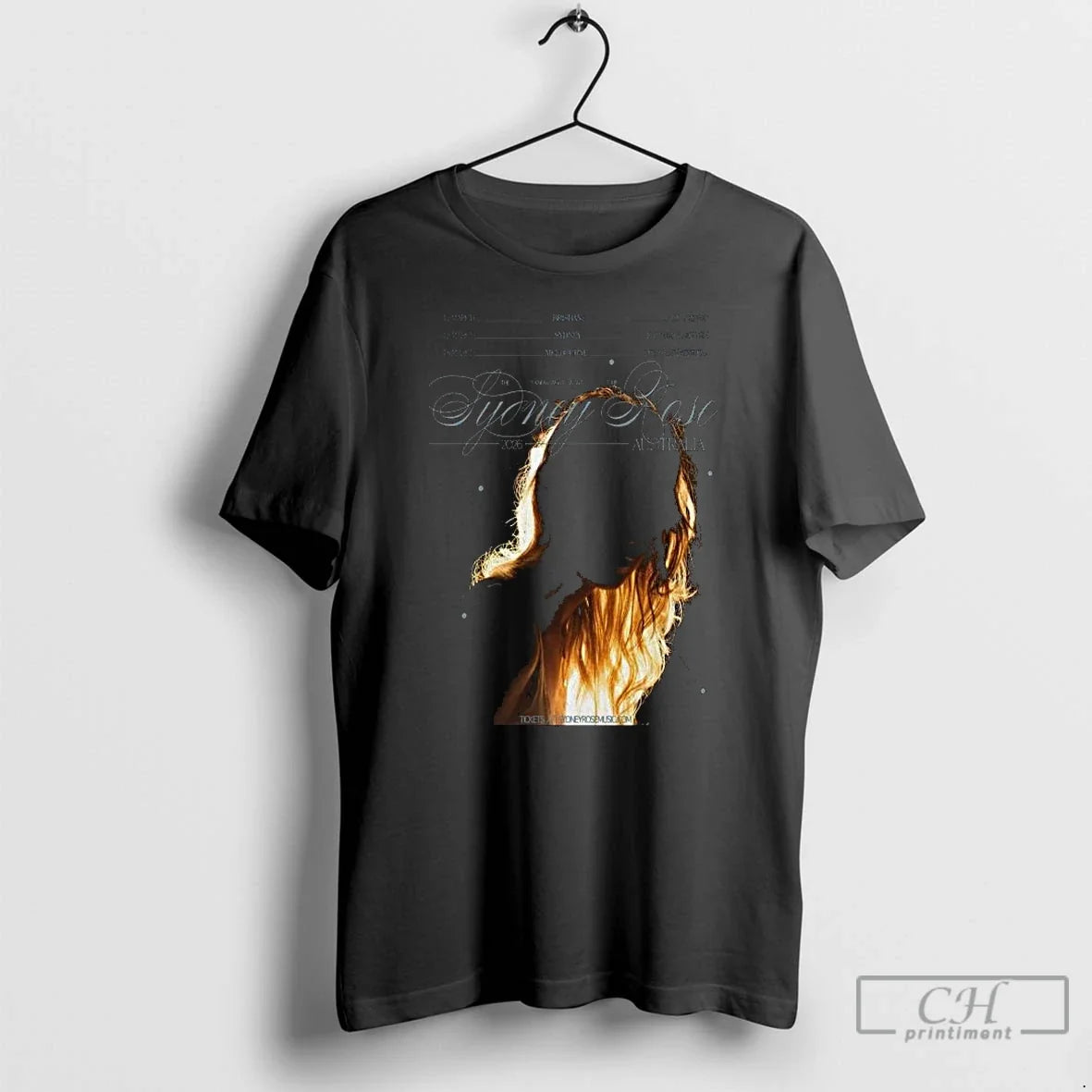 Classic Sydney Rose Australia Tour 2026 Long Sleve T Shirts