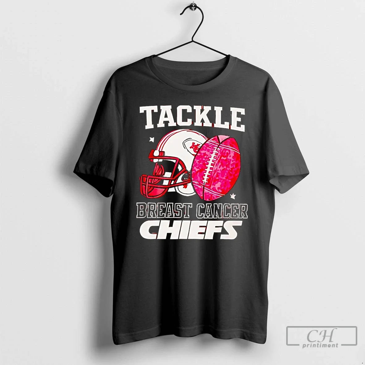 Classic Tackle Breast Cancer Kansas City Chiefs T Shirts