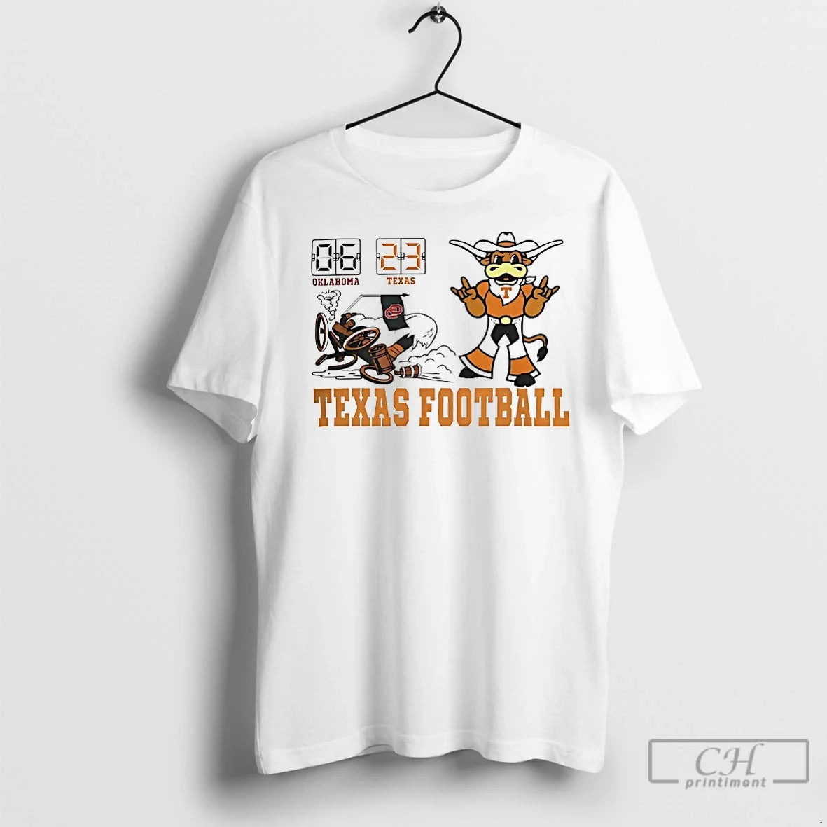 Classic Texas Longhorns Beat Oklahoma Sooners 2025 Red River Rivalry Score 23 6 Mascot