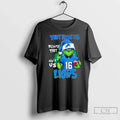 Classic The Grinch They Hate Us Because They Aint Us Detroit Lions Christmas T Shirts