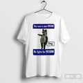 Classic This Man Is Your Friend He Fight For Freedom Frog T Shirts