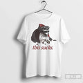 Classic This Sucks Halloween Vampire Raccoon T Shirts