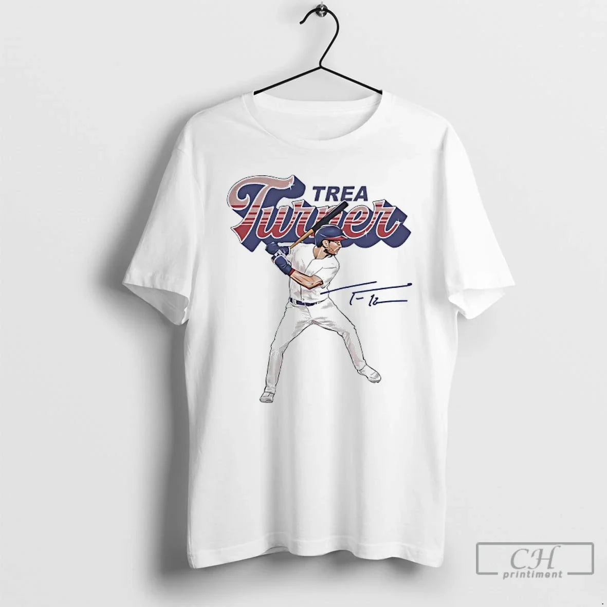 Classic Trea Turner Philadelphia Phillies Baseball Signature T Shirts
