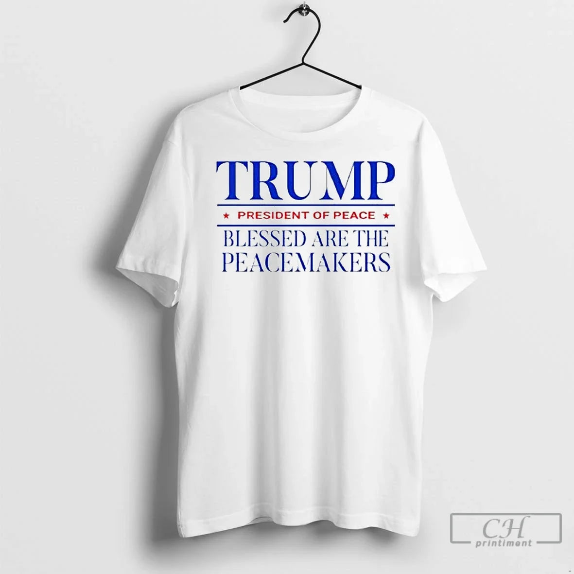 Classic Trump President Of Peace Blessed Are The Peacemakers Ornaments