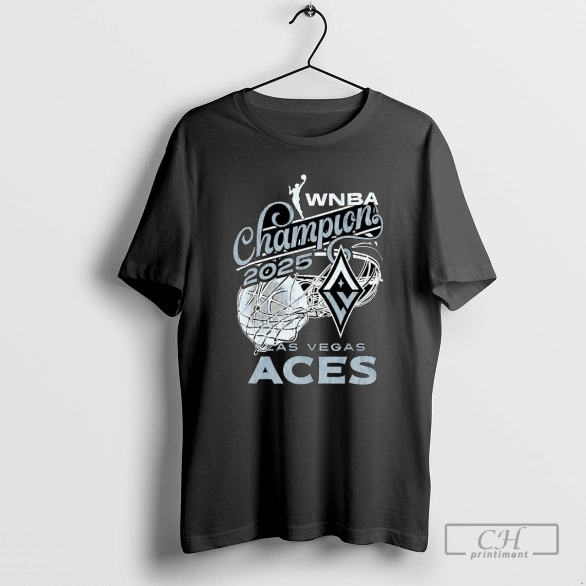 Classic Wnba Championship 2025 Las Vegas Aces Net Ball T Shirts