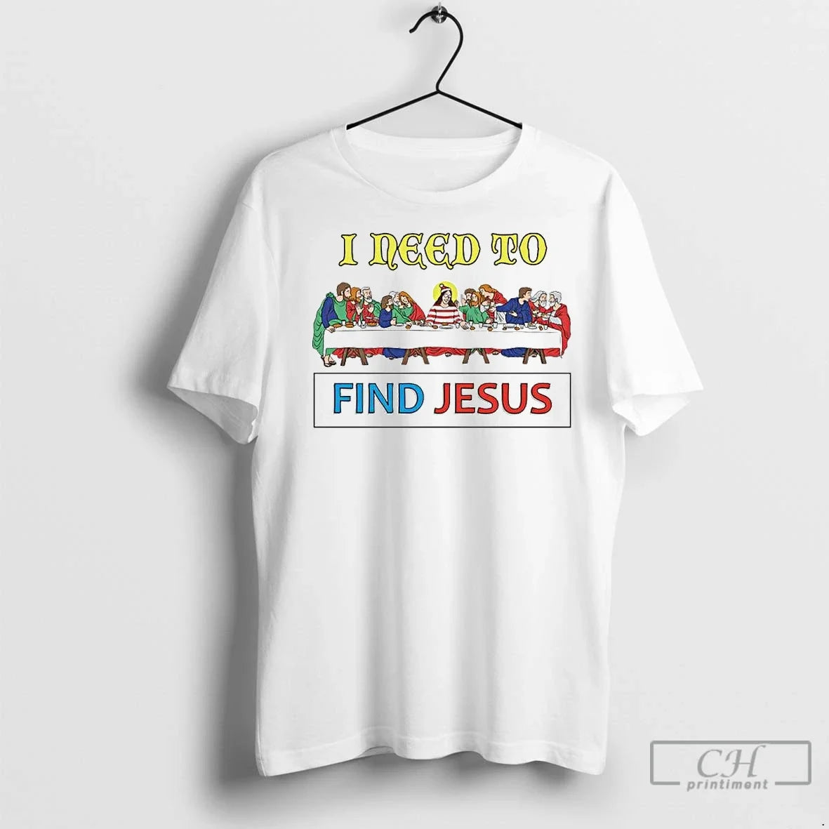 Classic Wheres Wally I Need To Find Jesus Ornaments
