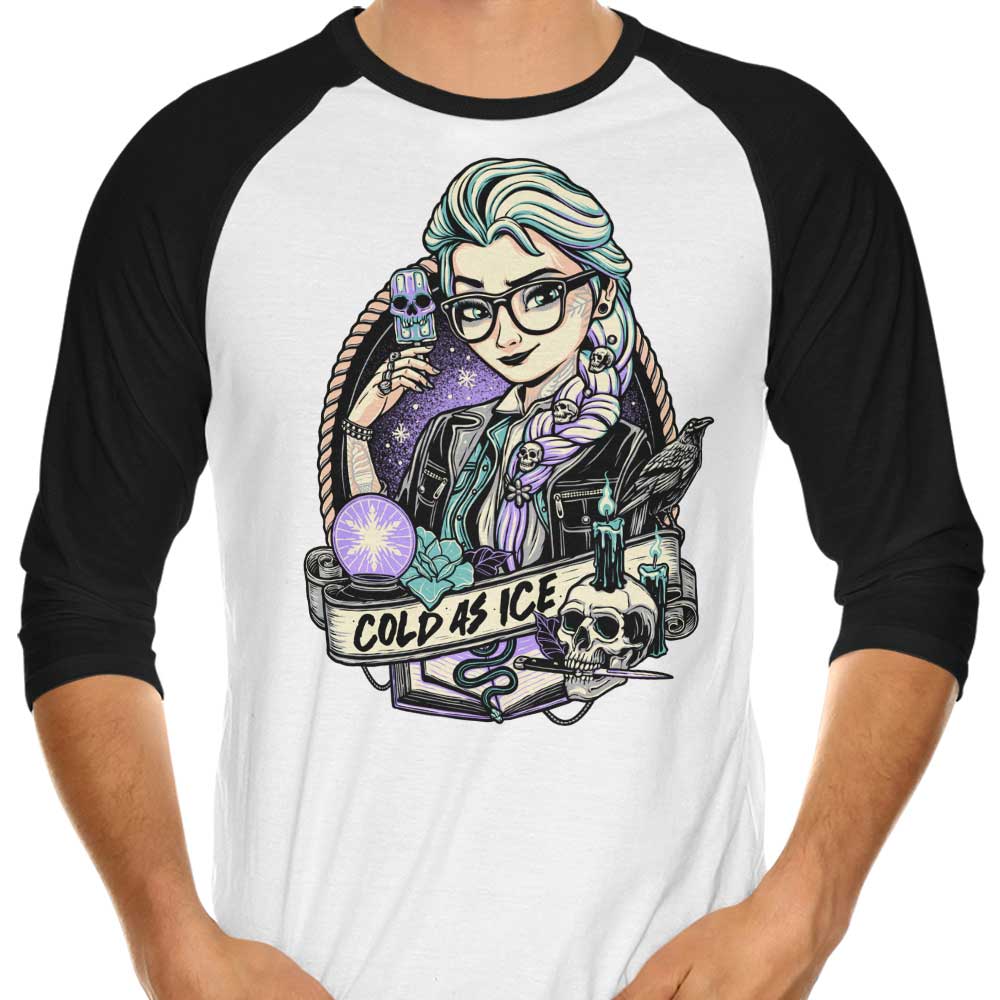 Cold as Ice - 3/4 Sleeve Raglan