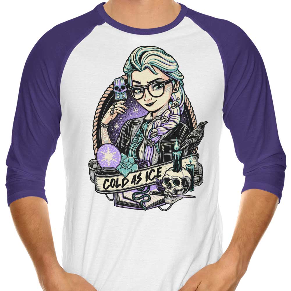 Cold as Ice - 3/4 Sleeve Raglan