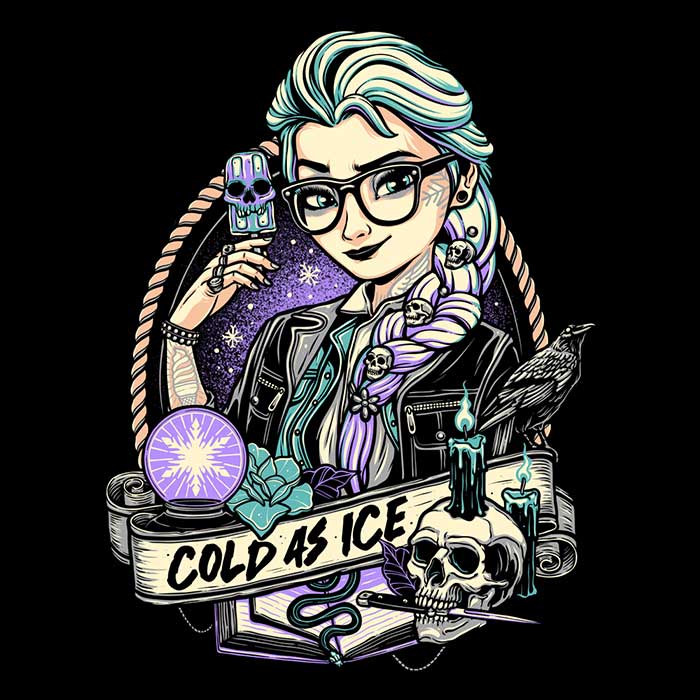 Cold as Ice - 3/4 Sleeve Raglan