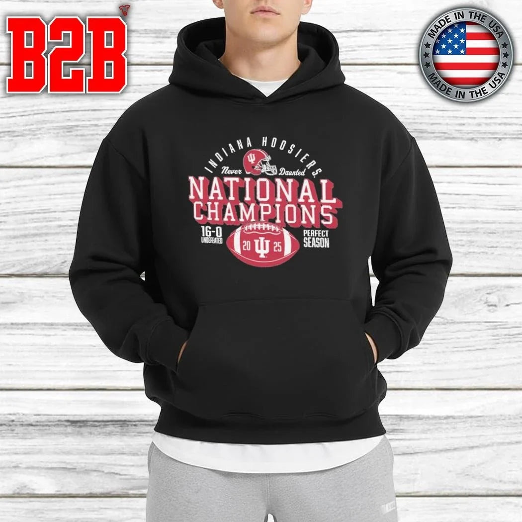 College Football Playoff 2026 Retro Brands Indiana National Champions Perfect Season Shirt