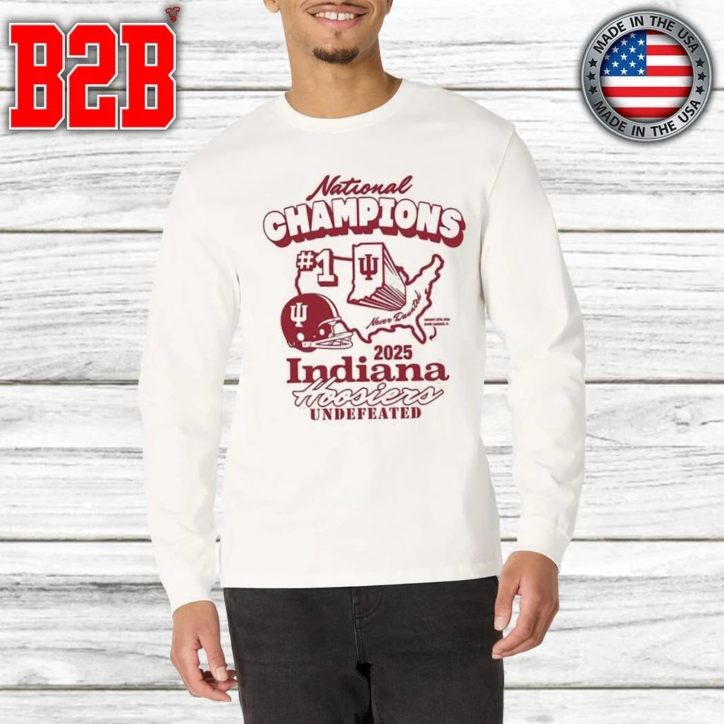 College Football Playoff 2026 Something Inked Indiana National Champions Retro Shirt Unisex