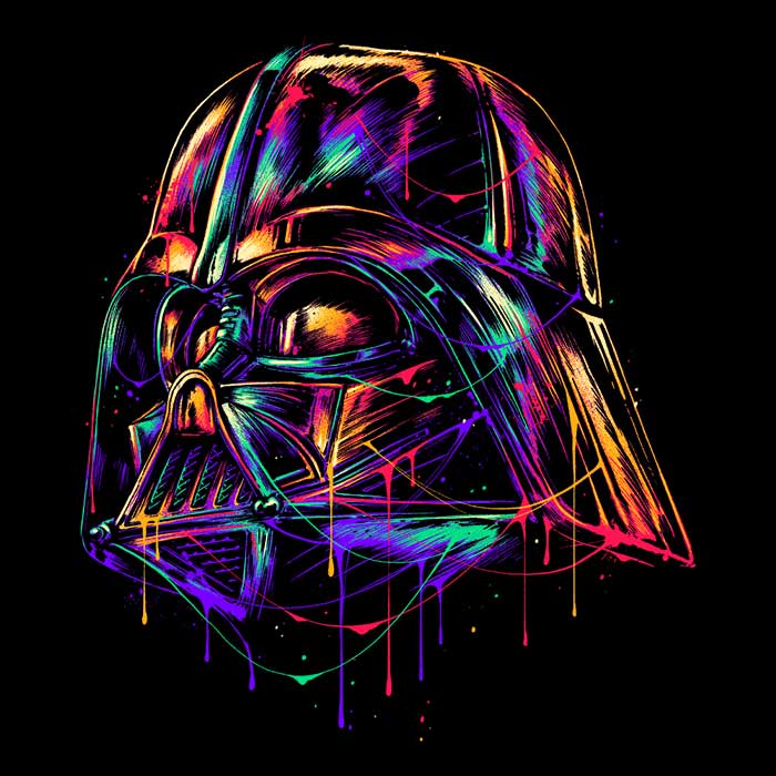 Colorful Dark Lord - Men's Apparel