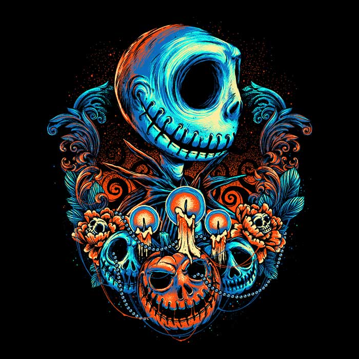 Colorful Pumpkin King - Youth Apparel