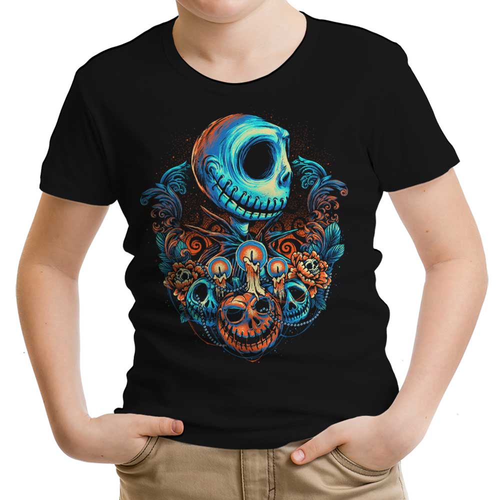 Colorful Pumpkin King - Youth Apparel