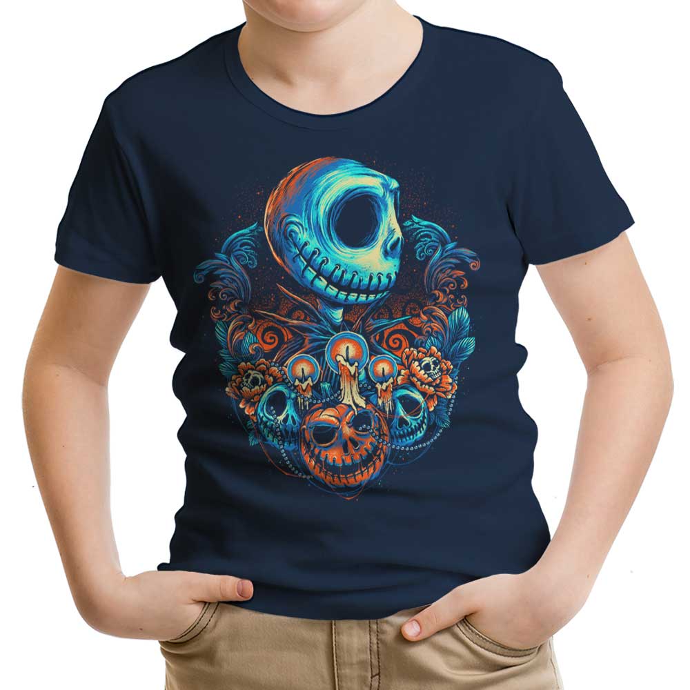 Colorful Pumpkin King - Youth Apparel