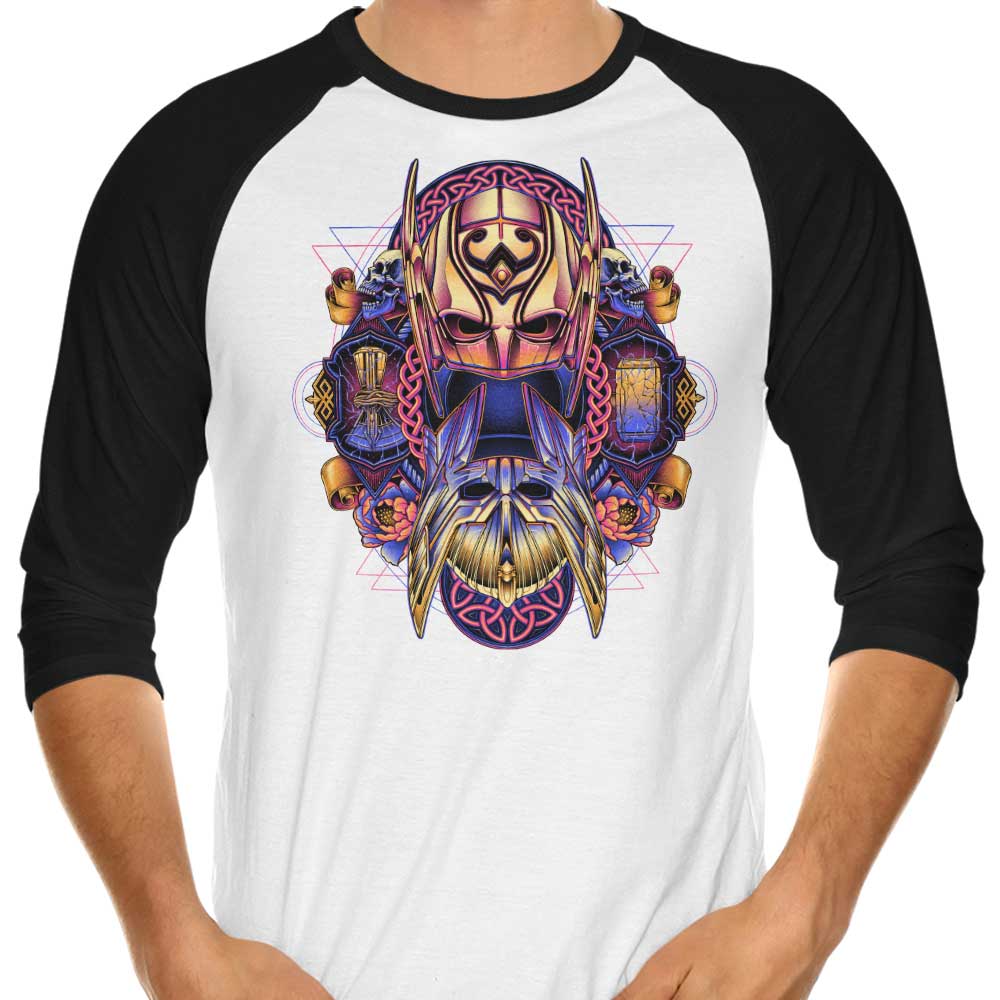 Colorful Thunder - 3/4 Sleeve Raglan