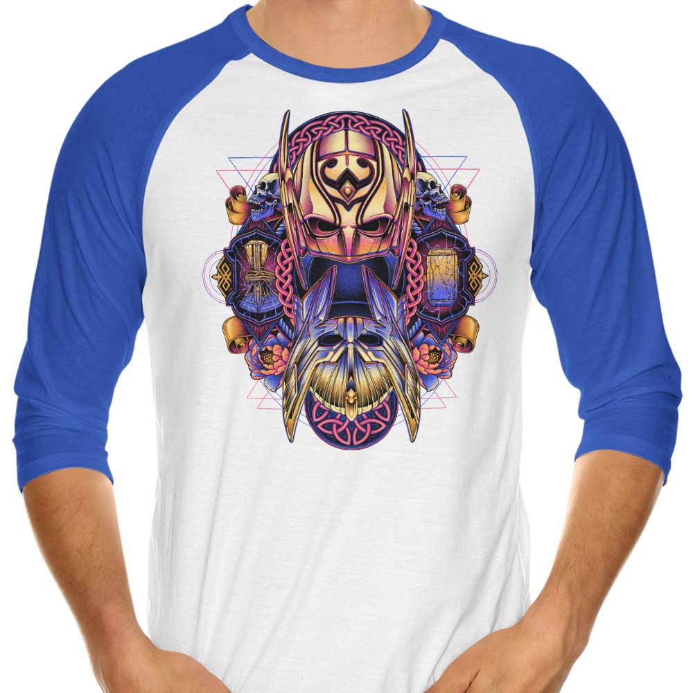 Colorful Thunder - 3/4 Sleeve Raglan