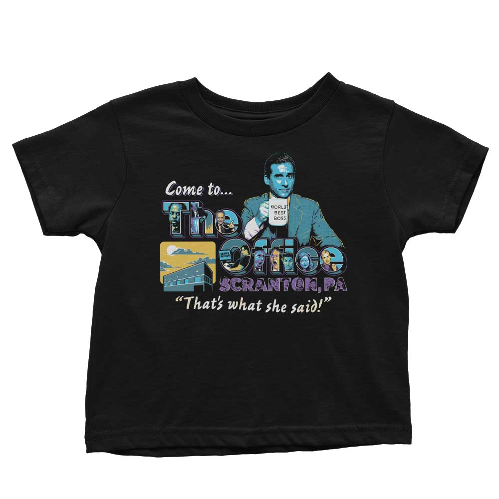 Come to Scranton - Youth Apparel