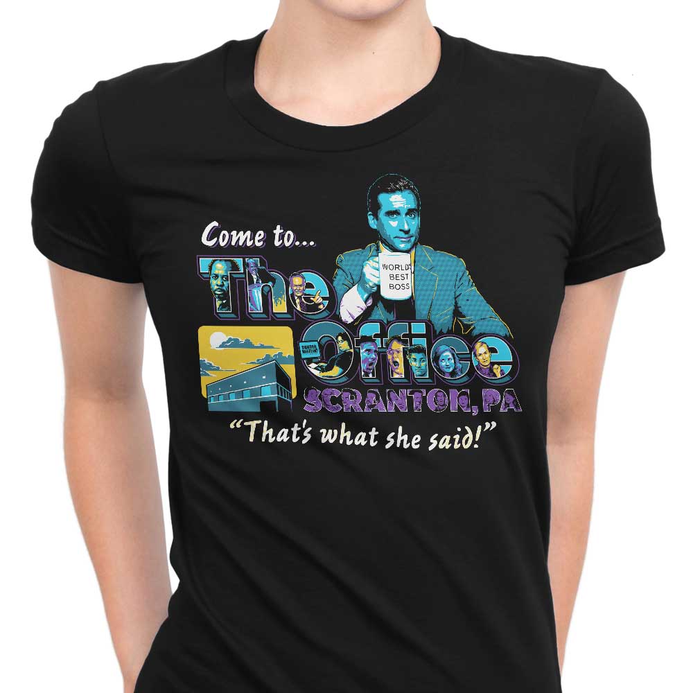 Come to Scranton - Women's Apparel