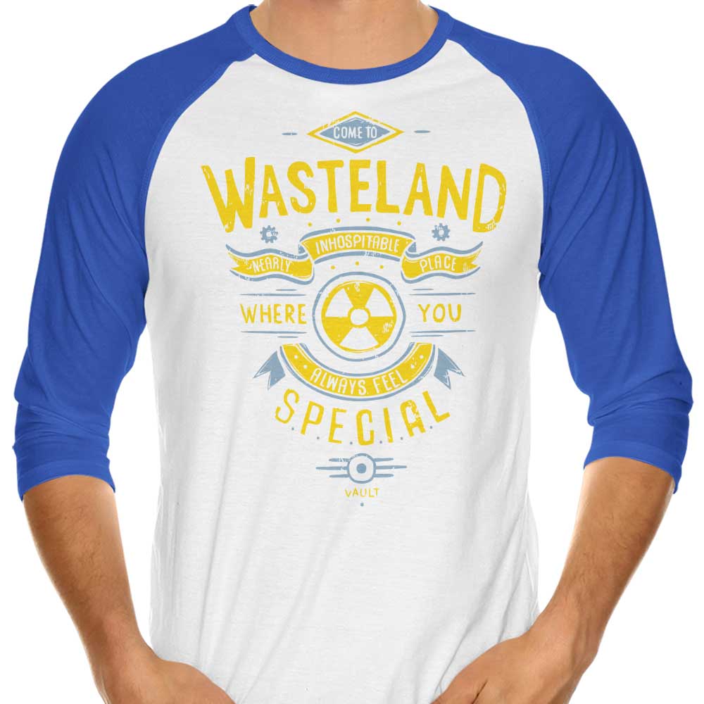 Come to Wasteland - 3/4 Sleeve Raglan