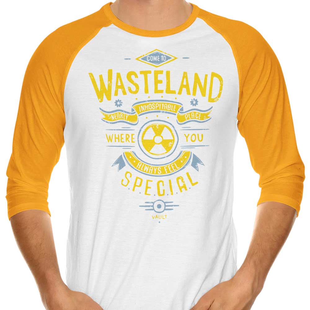 Come to Wasteland - 3/4 Sleeve Raglan