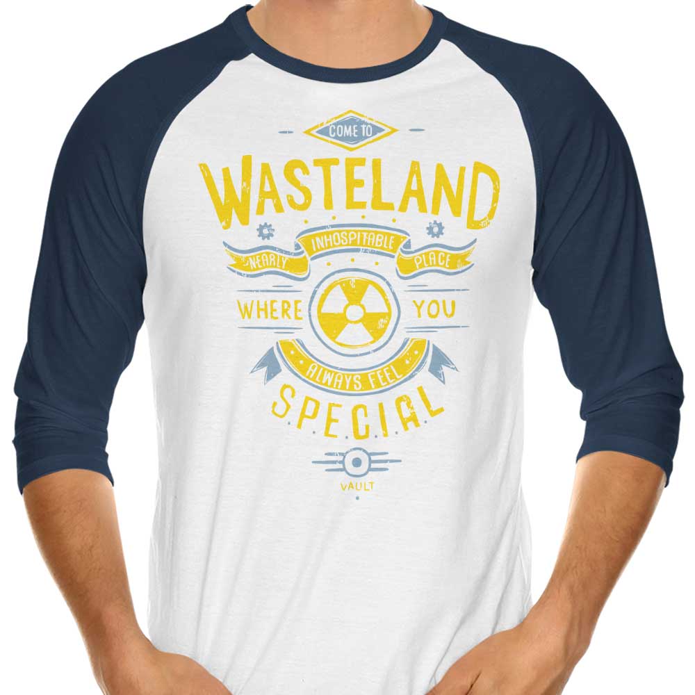 Come to Wasteland - 3/4 Sleeve Raglan