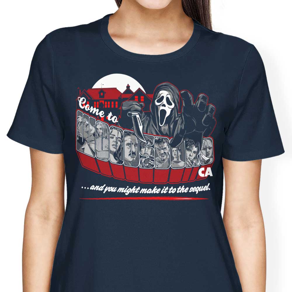 Come to Woodsboro - Women's Apparel