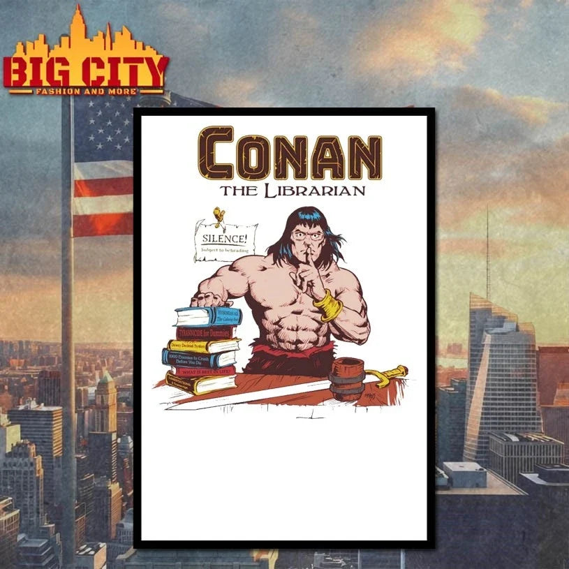 Conan the Librarian Colored Unisex