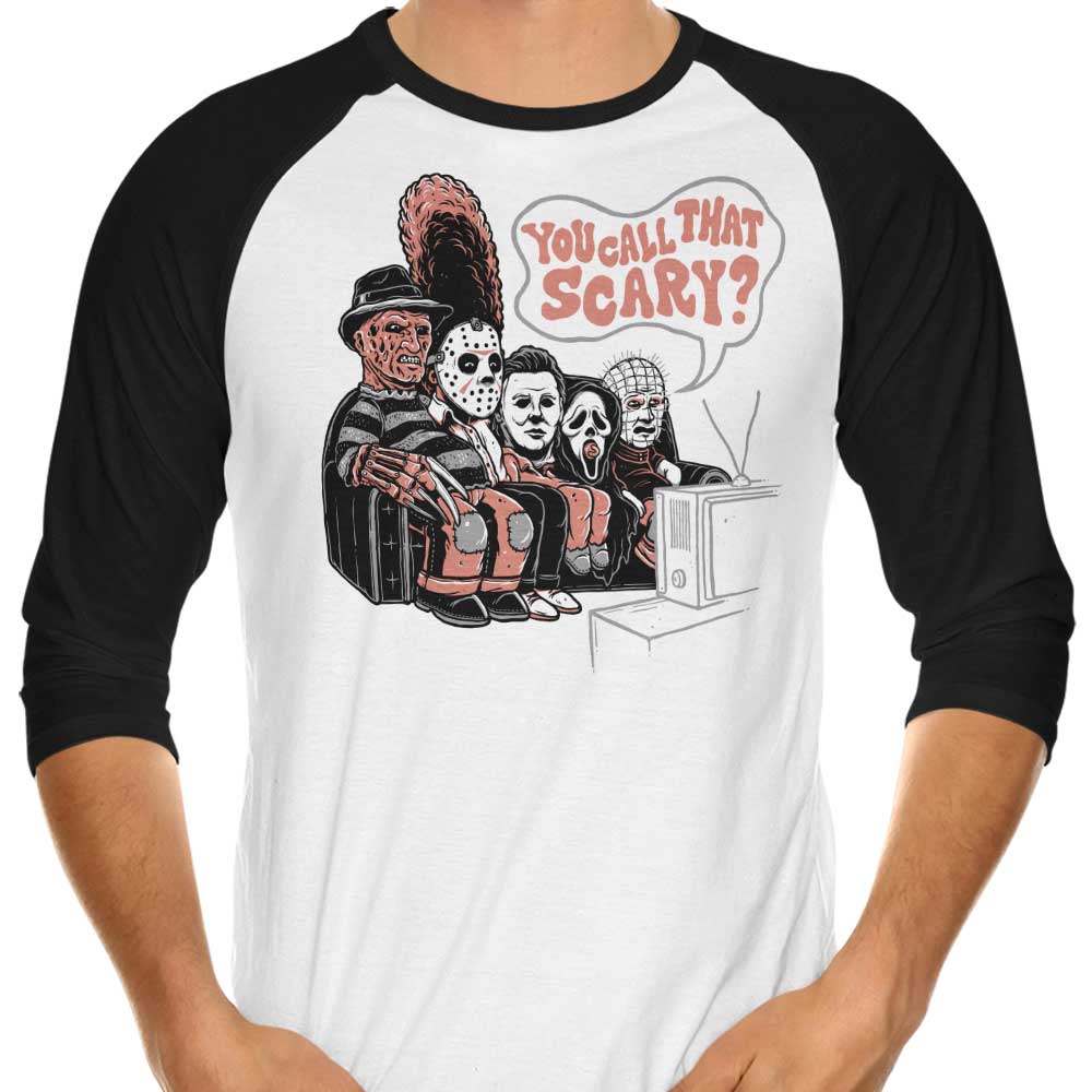Couch Gag Horror - 3/4 Sleeve Raglan