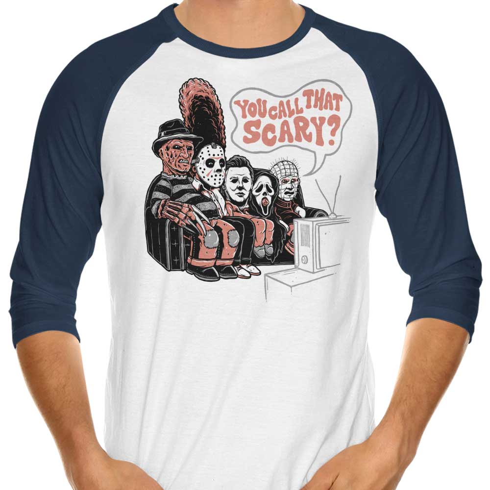 Couch Gag Horror - 3/4 Sleeve Raglan
