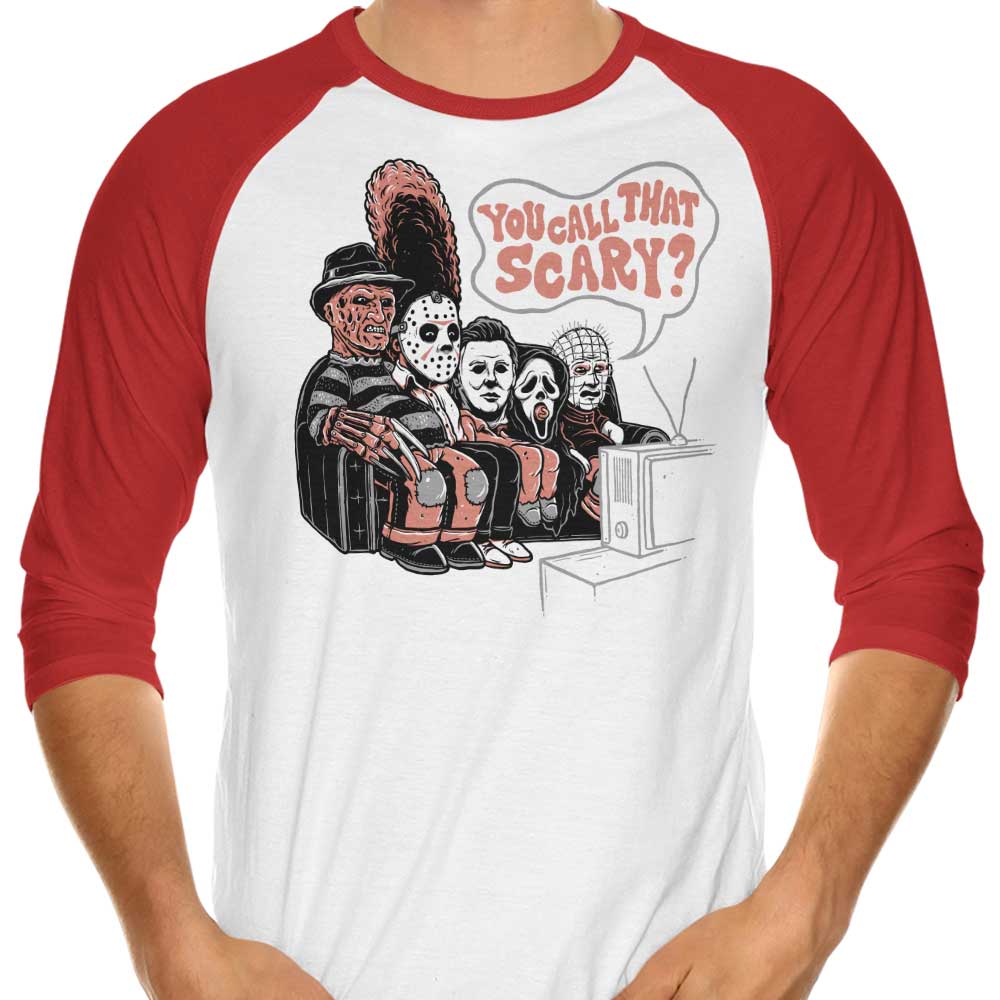 Couch Gag Horror - 3/4 Sleeve Raglan