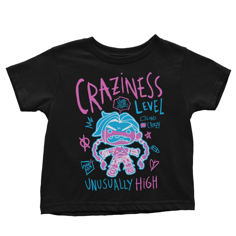 Craziness Level - Youth Apparel