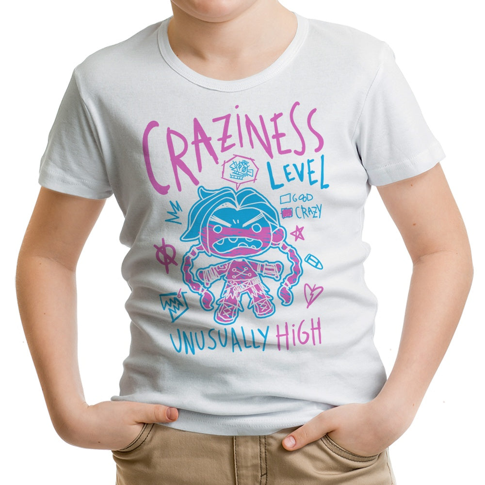Craziness Level - Youth Apparel
